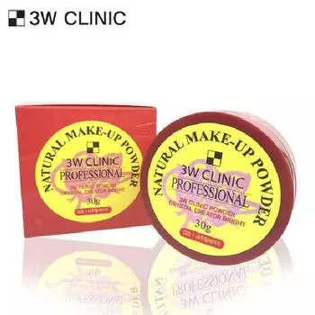3w Clinic Натуральная пудра для макияжа 30 г