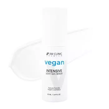 3wclinic Premium Vegan Intensive Light Sun Serum 50 мл NONE
