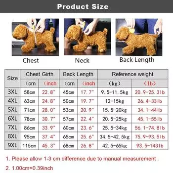 3XL-9XL Dog Sweater for Large Dogs Cute Bear Dog Hoodie Soft Double-Sided Plush Fleece Big Dog Clothes Winter Fuzzy Sleepwear 3XL белый