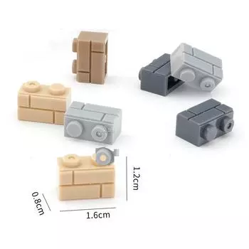400 шт. DIY строительные блоки настенные фигурки 98283 кирпичи 1x2 точки образовательные творческие игрушки для детей размер совместим с брендом