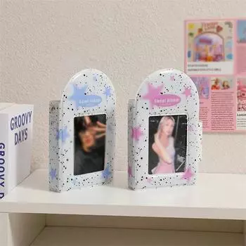 40 карманов 3-дюймовый фотоальбом INS корейский Kpop Idol фотокарточка держатель звезды мини Instax коллекция переплет альбомы синий