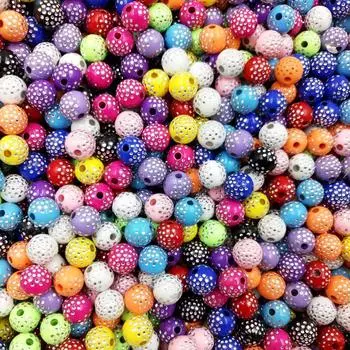 40 шт 8 мм модные блестящие стразы свободные бусины DIY ювелирные изделия яблочный зеленый