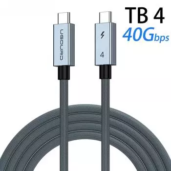 40g бит/с thunder bolt4 type c 240w USB4 кабель для быстрой зарядки совместимый с thunderbolt 3 USB c кабель для передачи данных 8K для Mac Book Dock 0.2m