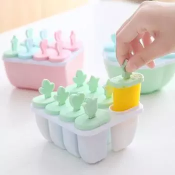 45085 ячеек, моющиеся в форме Creative Ice Pop, легко демонтируются из полипропилена Square зелёный