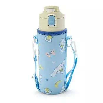 470 мл Cinnamoroll 212512 SANRIO Sanrio Детская бутылка для воды для питья Одно касание Бутылка из нержавеющей стали Корица