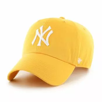 47 Brand Adjustable Cap CLEAN UP New York Yankees Yellow - жёлтый