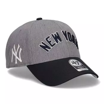 47 MVP Granite Script New York Yankees Двухцветная кепка NY (Сорок семь) (Угольно-флотский)