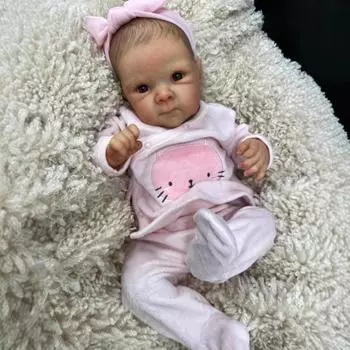 48 см тканевое тело Reborn Baby Doll Bettie Soft Touch очаровательная имитационная кукла с нарисованными вручную волосами реалистичные куклы-младенцы для детей детский праздничный сюрприз подарок cloth body