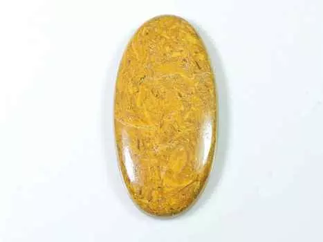48Cts. Natural Mariam Jasper Oval Cabochon Loose Crytsal Gemstone 22X44X5MM SK-1416
