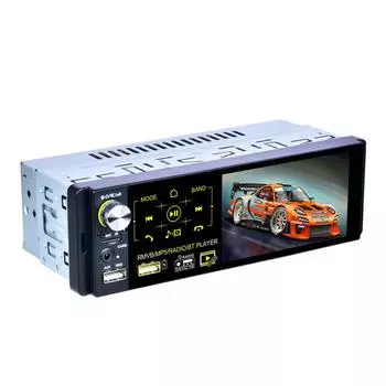 4.1 1DIN Радио Стерео Bluetooth FM Двойной USB MP5 Плеер Управление с Руля