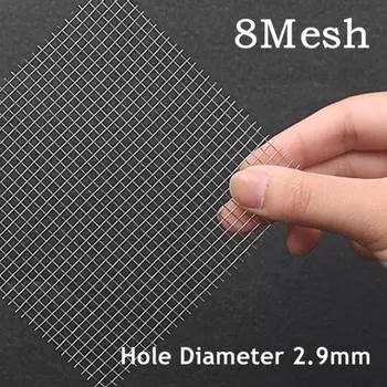 4-400 сеток 30x30 см, сетчатый фильтр из нержавеющей стали, металлический передний ремонт, фиксированный сетчатый фильтр, плетенная проволочная сито, сетчатый фильтр