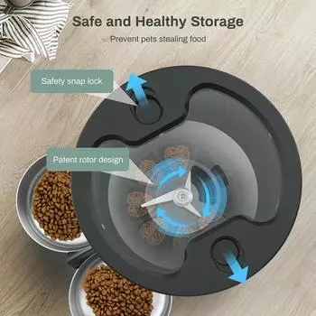 4.5L 5V Pet Feeder Timing Vioce Smart Automatic Dog Pet Feeder для кошек и собак с приложением WIFI, интеллектуальный дозатор сухого корма для собак, миска для собак