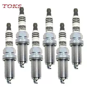 4-6 шт./лот LFR6AIX-11 6619 иридиевая свеча зажигания для BMW Subaru Volvo Yamaha Toyota LFR6AIX11 Свеча 4PCS