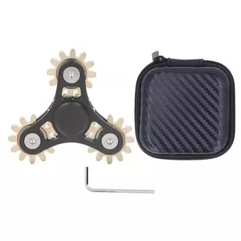 4 Gears Fidget Bearing Toy Stress Reducer Anxiety Game Brass Fidget Bearing Toy for Kids Adult чёрный