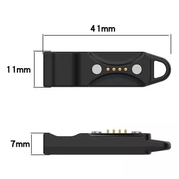 4-контактный адаптер Micro C для смарт-часов, зарядное устройство USB, адаптер для зарядки, совместимый с Polar Pacer/Pacer Pro