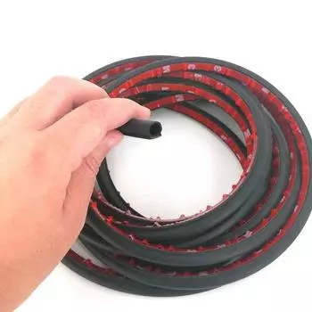 4 метра Форма BPZ Big D Автомобильная дверная уплотнительная полоса EPDM резиновый шумоизоляционный уплотнитель звукоизоляционный автомобильный уплотнитель прочный клей