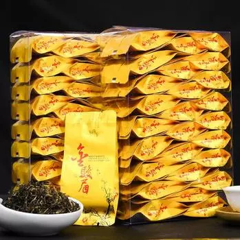 4 пакетика Wuyi Jin jun jun mei, рассыпной черный чай, оригинальный подарок, чай Jinjunmei