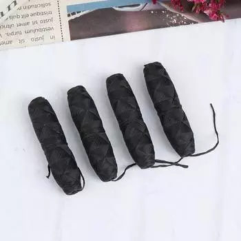 4 рулона 120 м биоразлагаемая зубная нить бамбуковый уголь Flossatural Silk уход за полостью рта чёрный