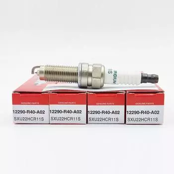 4 шт. 12290-R40-A02 SXU22HCR11S иридиевые свечи зажигания для Honda Acura ILX MDX RL Civic Accord VIII IX 12290-R40-A01 12290R40A02 4pcs