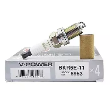 4 шт. BKR5E-11 6953 нормальная свеча зажигания для Toyota Corolla Hyundai Mazda Suzuki Matrix Mitsubishi Paseo MR2 T100 BKR5E11 4PCS