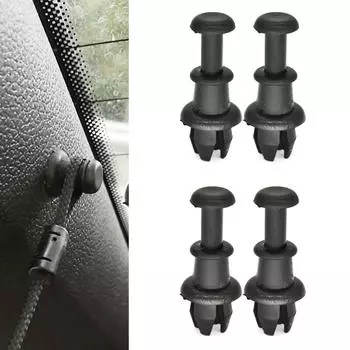 4 шт. для A3 S3 8P 8V Q5 SQ5 8R Q2 Q3 полка для посылок, ремешок, зажим для веревки, держатель, поворотный колышек 8P0862528 1M6867574A чёрный