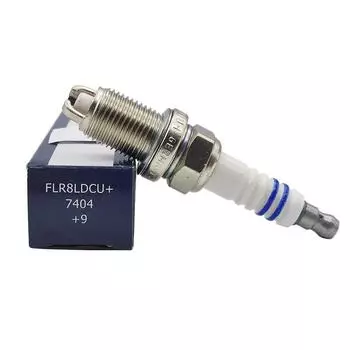 4 шт. FLR8LDCU + 7404 нормальная свеча зажигания для BWM E34 E36 E39 Passat VW Chevrolet Golf Suzuki 0242229654 +9 7700107916 9195109 4PCS