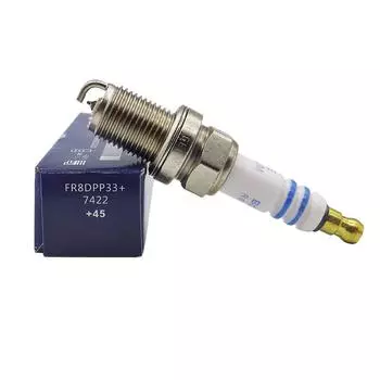 4 шт. FR8DPP33 + 0242230500 0041591903 Платиновая свеча зажигания для Mercedes Benz Chrysler Kia Toyota 0031599403 FR8DPP33 4PCS