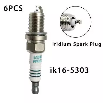 4 шт. IK16 5303 Автомобильная свеча IRIDIUM POWER Свеча зажигания Свеча накаливания для Toyota Nissan Honda Hyundai Kia Mercedes-Benz IK16-5303 4PCS