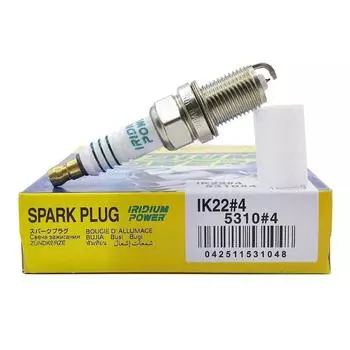 4 шт. IK22-5310 иридиевая свеча зажигания для Chevy Volkswagen Nissan Volvo Mitsubishi Daihatsu AGPR902P TP392A IK22 5310