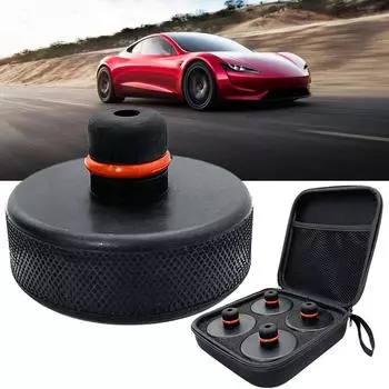 4 шт. Jack Pad для Tesla Model 3 YSX, резиновые подушечки, подъемный адаптер, инструмент, корпус, точка подъема, поддержка автомобильных аксессуаров 2016-2023 1 PCS