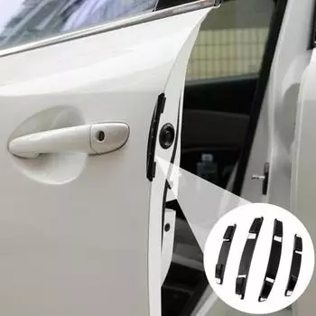 4 шт./компл. автомобильная наклейка, не царапающаяся, устойчивая к истиранию, широко используемая, противоударная, кромка двери автомобиля