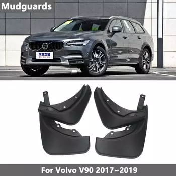 4 шт./компл., брызговики, крыло для Volvo V90 2017-автомобильные брызговики, брызговики V 90 2017 2018, автомобильные аксессуары For Volvo V90