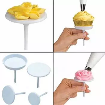 4 шт./компл. подставка для цветочной глазури для ногтей DIY кекс сахарное украшение инструмент