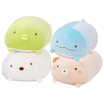 4 шт./лот, угловая био-подушка, японская анимация Sumikko Gurashi, плюшевые игрушки, мягкие куклы-животные, подушка для детей, подарки 20-25cm