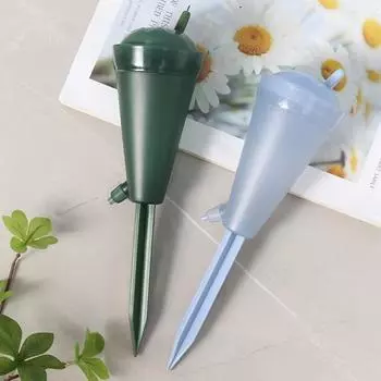 4 шт. самополивные шипы, конус для мороженого, автоматические шары для полива растений, устройства для точного контроля орошения, устройства для полива растений зелёный/синий
