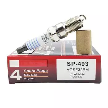 4 шт. SP-493 AGSF32PM платиновая свеча зажигания для Ford Mazda 3 5 CX-7 MX-5 Lincoln Miata SP-509 HJFS24FP AYFS22FM 4PCS