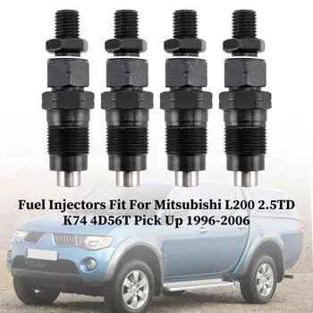 4 шт. топливные форсунки MD196607 подходят для Mitsubishi L200 L400 Pick Up 105148-1311 автомобильные аксессуары