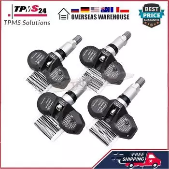 4 шт. TPMS датчик для BMW 1-й серии [E80] 5-й серии [F10] GT [F07] Датчики давления в шинах 36106790054 36106856227 36106874829433 МГц