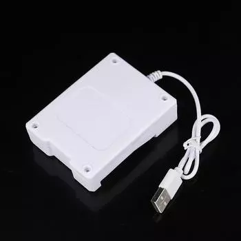 4 слота USB быстрая зарядка Aaa и Aa зарядное устройство защита от короткого замыкания белый