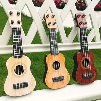 4 струны, классическая гавайская гитара, игрушка-гитара, музыкальные инструменты для детей, мини-гитара, раннее образование, маленькие игрушки-гитары для детей