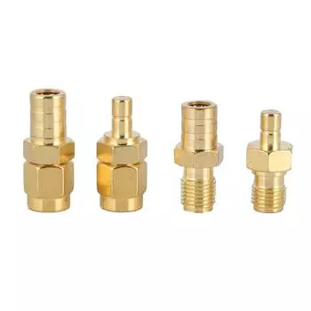4 типа RF адаптера SMA адаптер для разъема SMB RF конвертер набор для автомобильной радиоантенны DAB