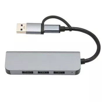 4 в 1 USB3.0 концентратор 5 Гбит/с USB C на USB 3.0 концентратор USB разветвитель USB концентратор удлинитель USB3.0 Dongle для