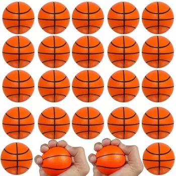 4cm Solid PU Football Basketball Net Stick Football Foam Foam Child Release Toys One Size