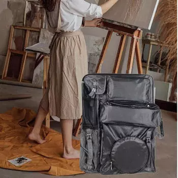 4K Art Портфолио Чехол для рисования Блокнот для рисования Рюкзак для переноски эскизов Художник Органайзер Доска для рисования