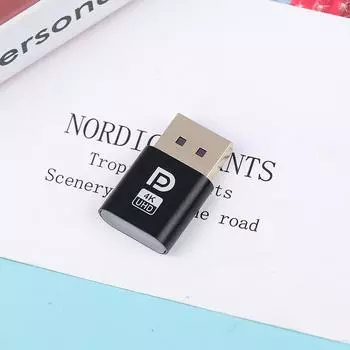 4K Displayport Dummy Plug Dp Virtual Display Adapter Настольные аксессуары
