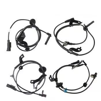 4PC ABS Wheel Speed Sensor Front Rear Left Right For Mitsubishi Lancer Outlander