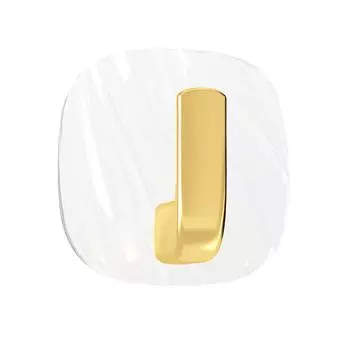 4pcs Adhesive Hook Free Punch Wall Mounted Coat Hook Transparent Waterproof Wall Clothes Hook for