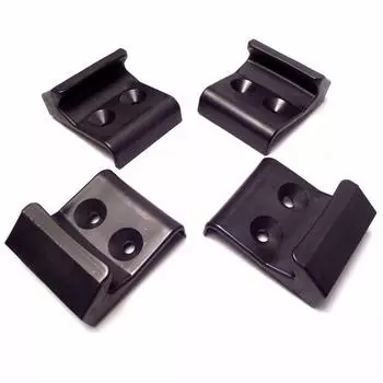 4PCS APlastic Rim Clamp Вставки для защиты челюстей для машин для замены шин COATS красный