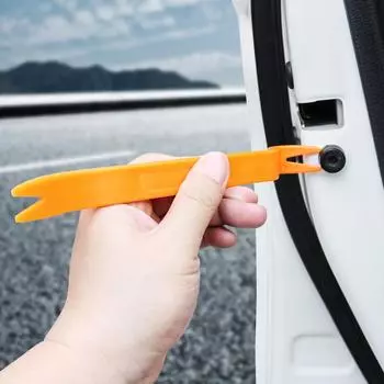 4pcs Car Door Clip Car Disassembly Tools Set DVD Stereo Refit Kits Interior Plastic Trim Panel Dashboard Removal Tool