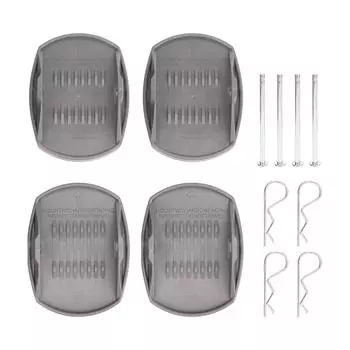 4PCS Caravan Jack Pads Load Dispersion Rust Proof High Strength Heavy Duty Jack Lifting Pad Adapter